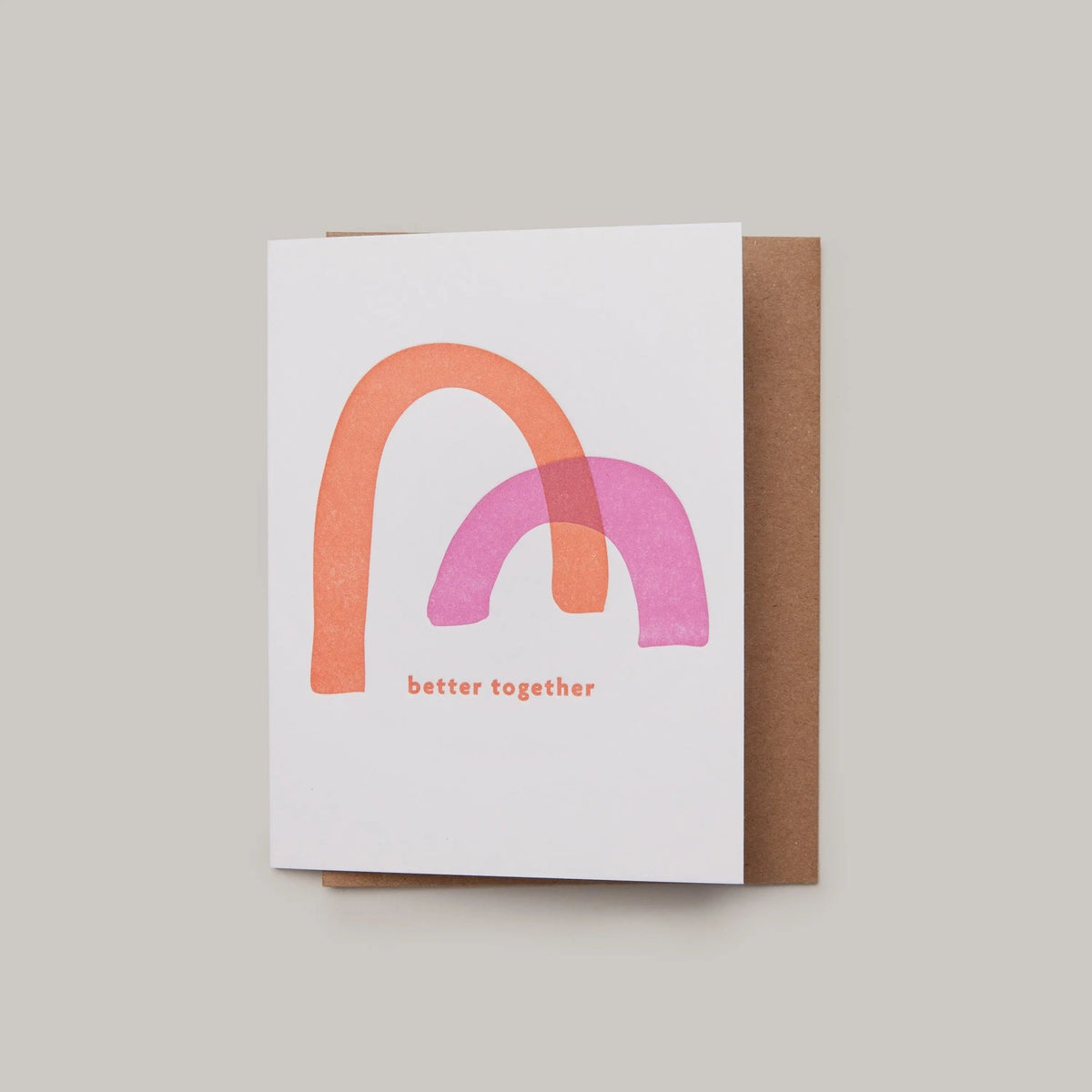 Letterpress Card Meshwork Press