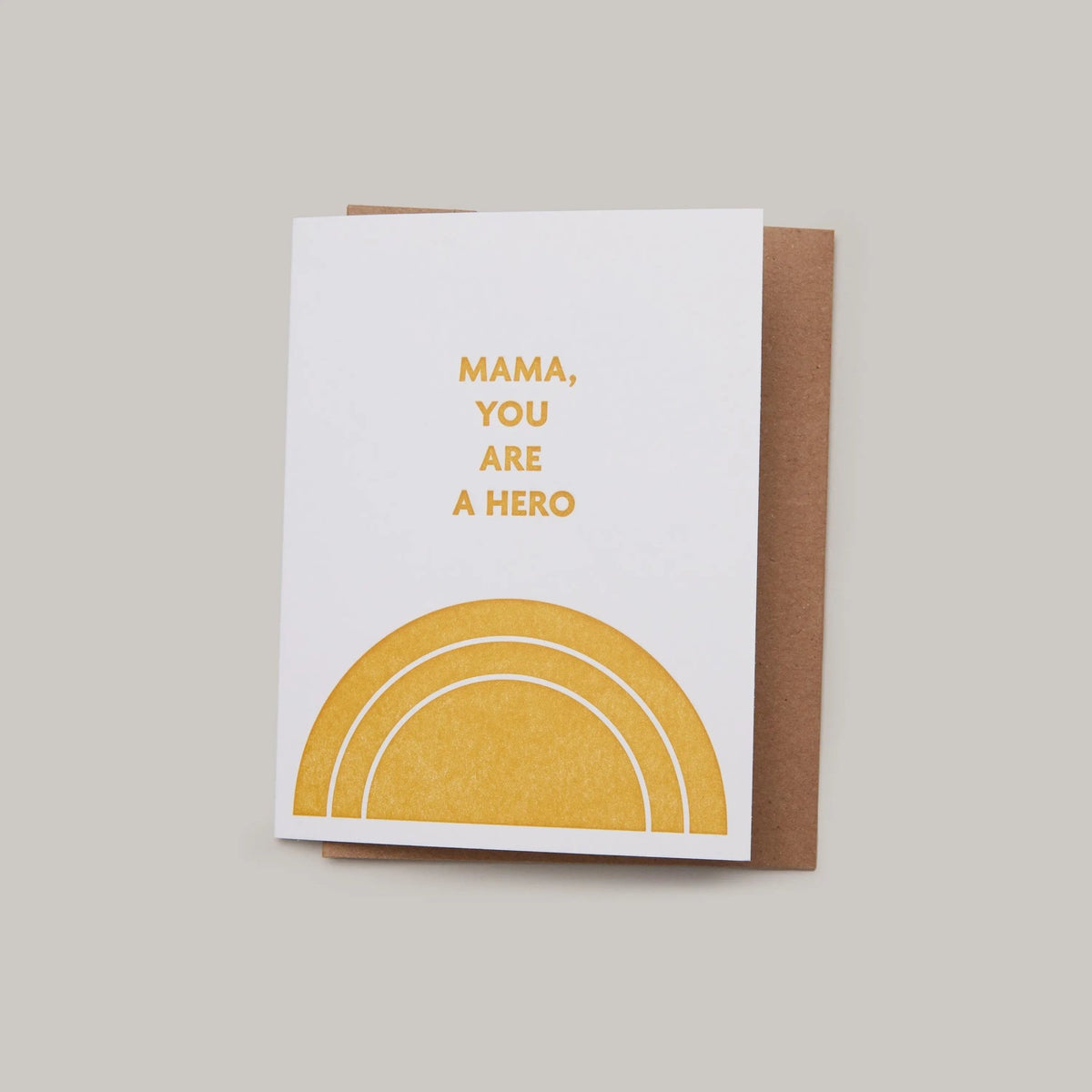 Letterpress Card Meshwork Press