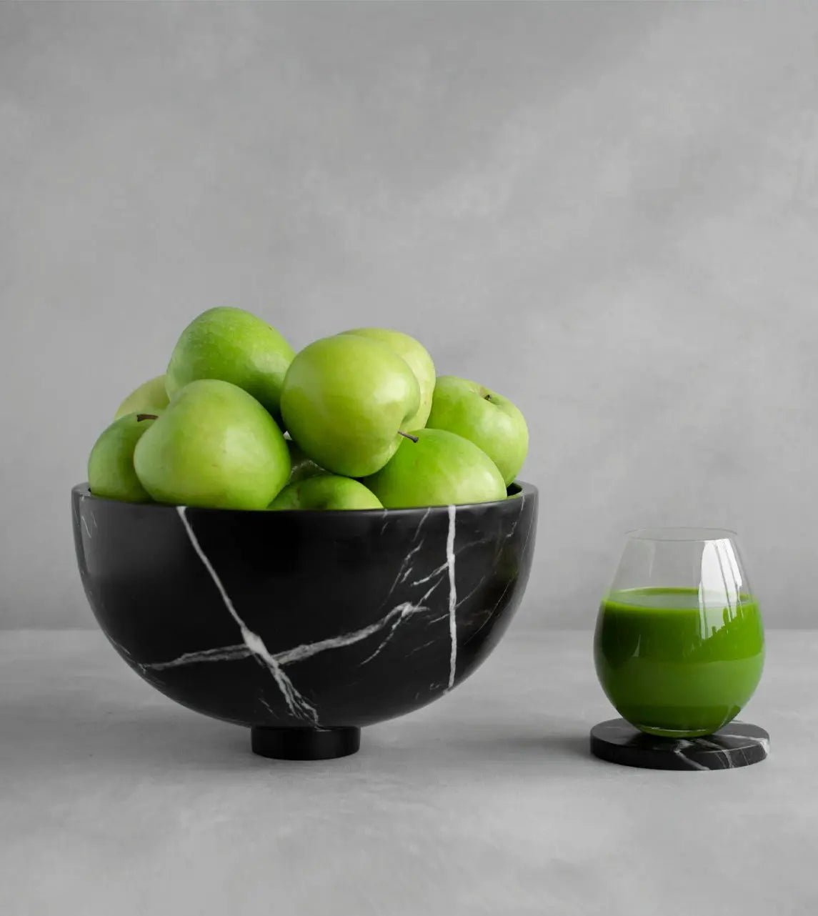 Marble Fruit Bowl - Pink & Tan