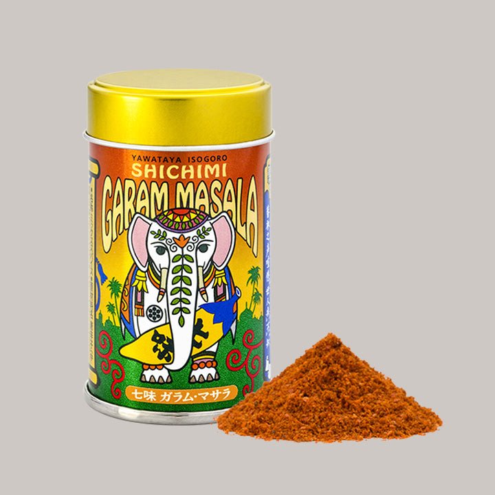 Shichimi Garam Masala - Japanese Spice Blend - Pink & Tan