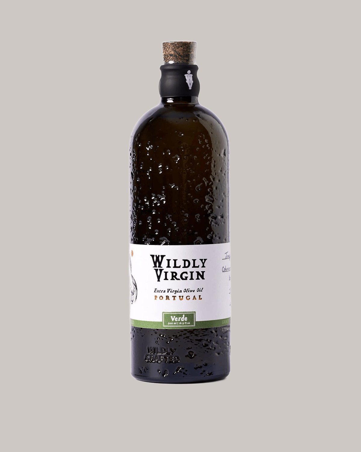 Verde Herbaceous Portuguese Single-Estate Olive Oil - Pink & Tan
