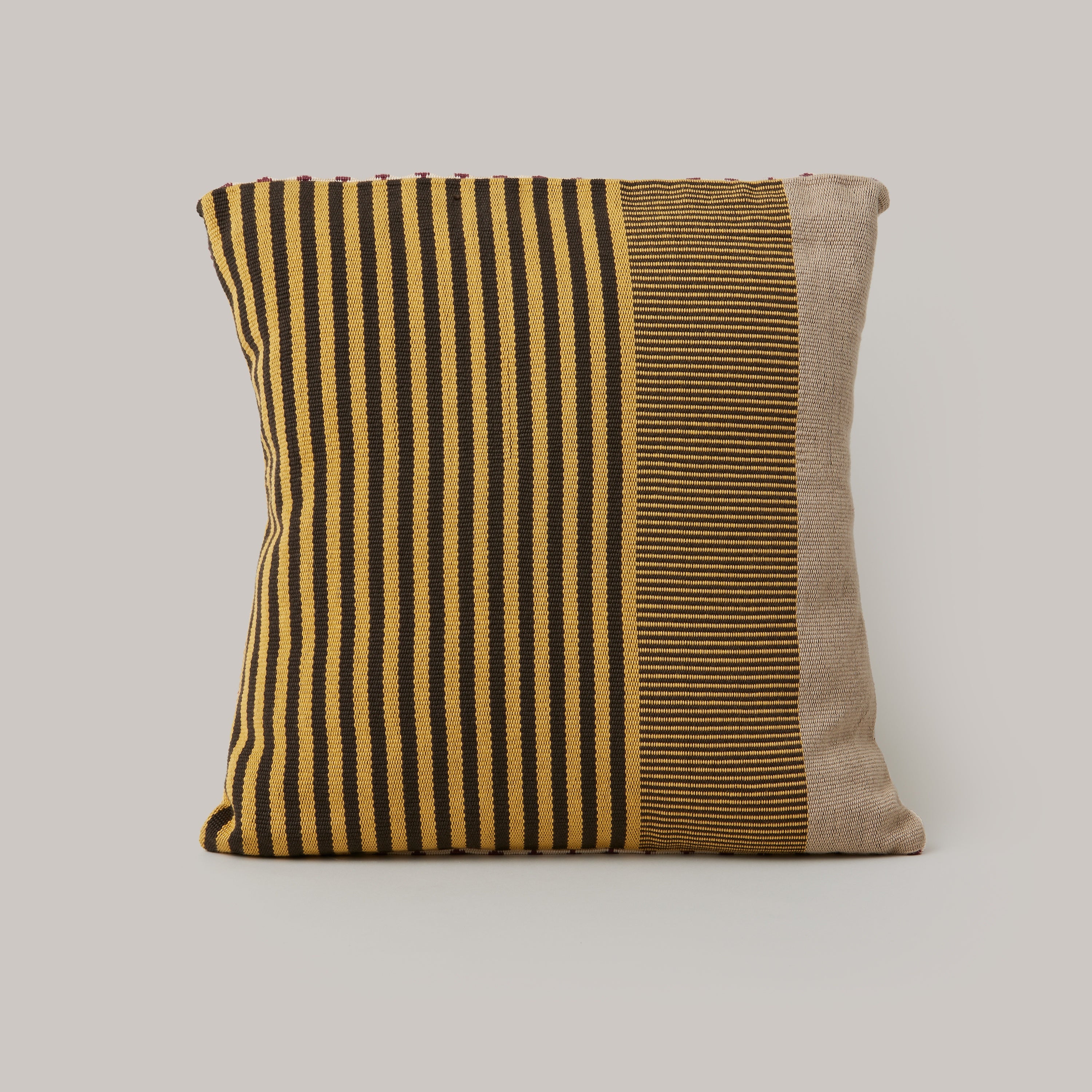 Hand-loomed cotton pillows